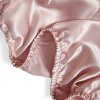 beddybyes silk rose pink sheet