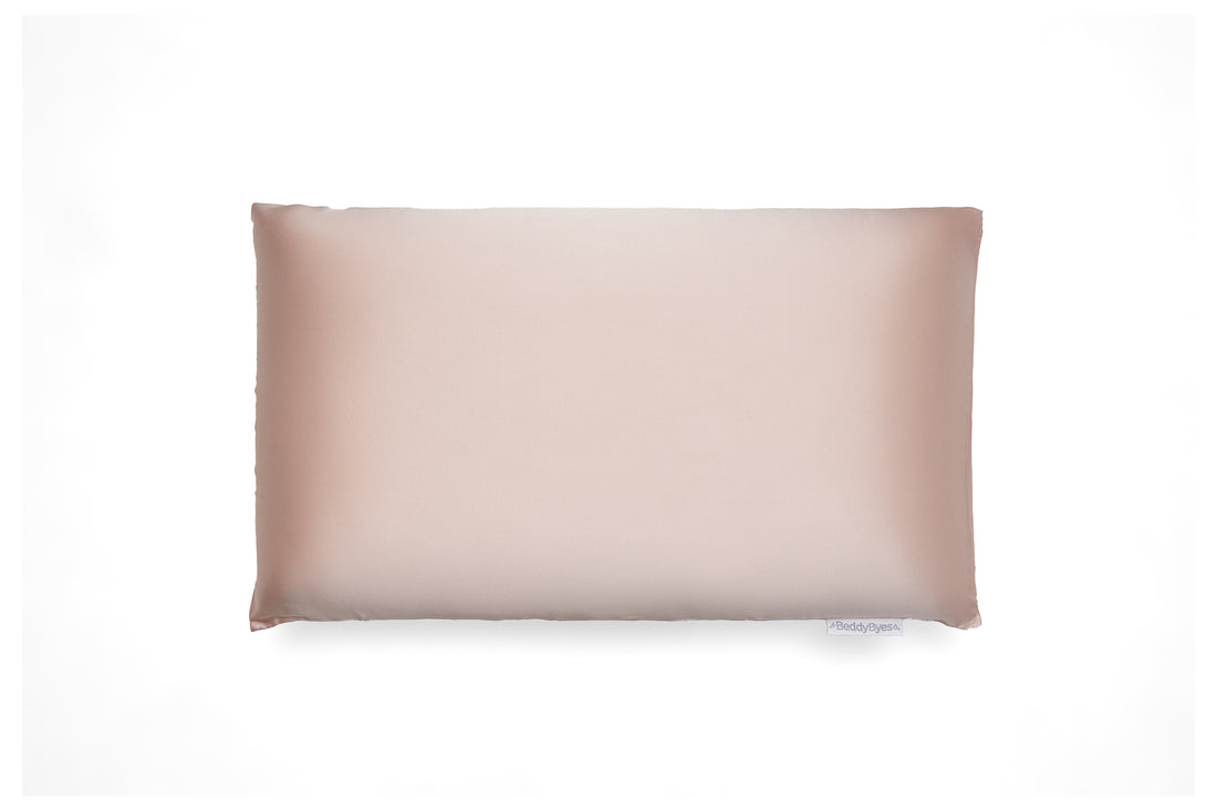 beddybyes blush pink Silk Queen Pillowcase