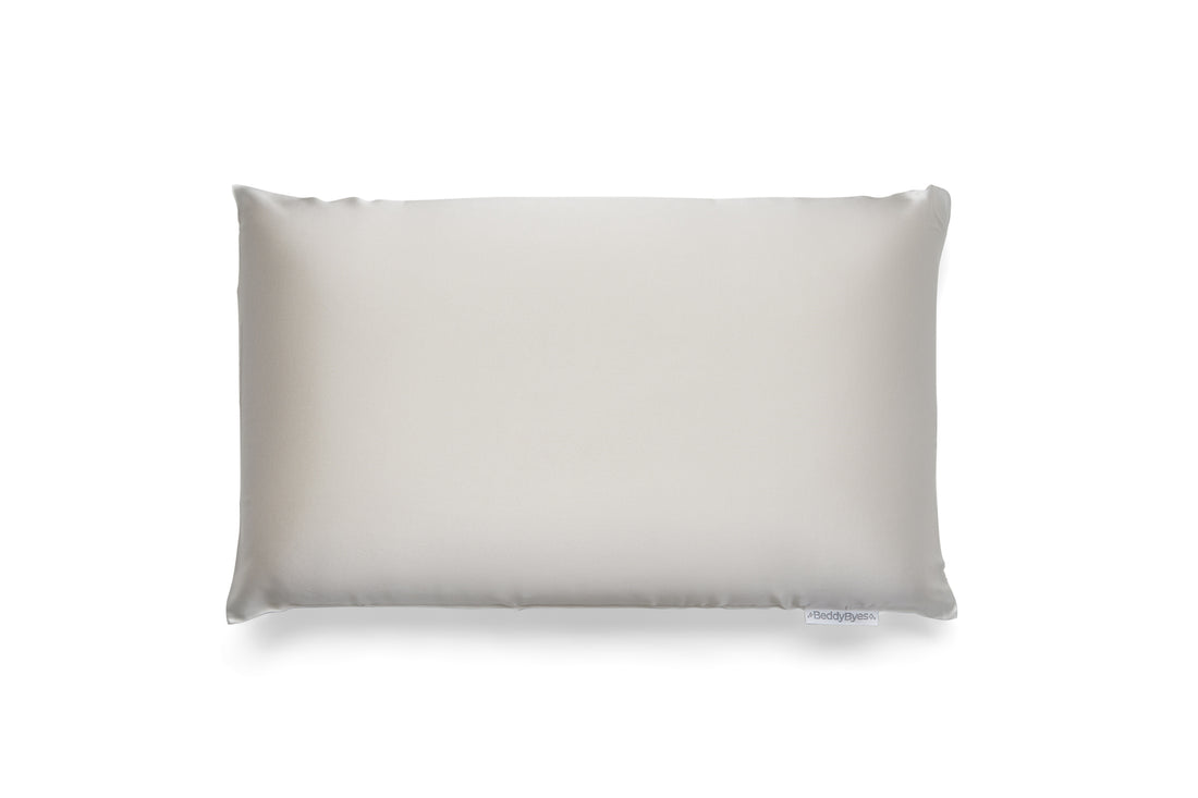 beddybyes silver grey Silk Queen Pillowcase