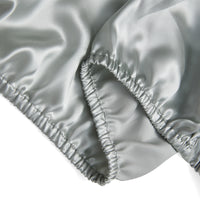 beddybyes silver grey silk sheets